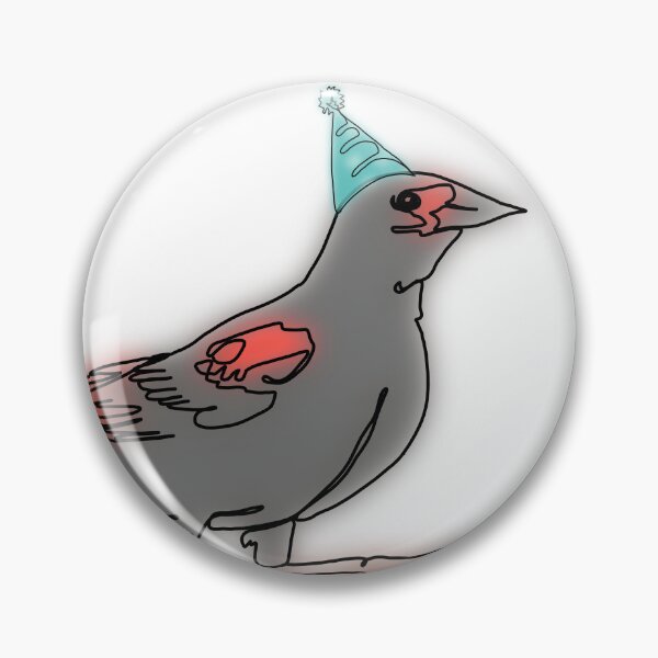 Item preview, Ruby the RedWinged Blackbird party Hat – animalzinhats designed and sold by Ashley’sAnimalz.
