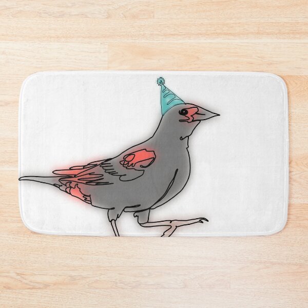 Item preview, Ruby the RedWinged Blackbird party Hat – animalzinhats designed and sold by Ashley’sAnimalz.