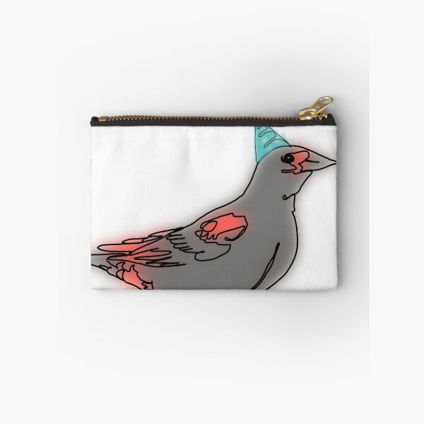 Item preview, Ruby the RedWinged Blackbird party Hat – animalzinhats designed and sold by Ashley’sAnimalz.
