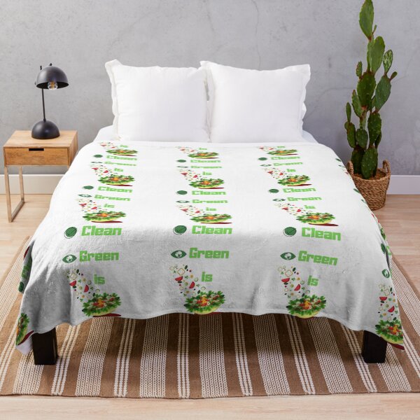 Item preview, Green Is Clean Design designed and sold by BullBooy.
