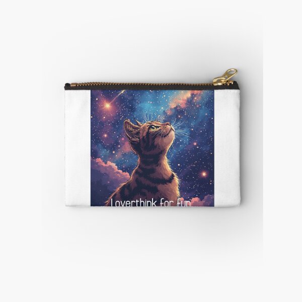 Item preview, Overthinking cat designed and sold by BigMoodStudio.