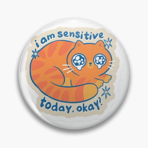 Item preview, Funny sensitive cat meme designed and sold by urfer.