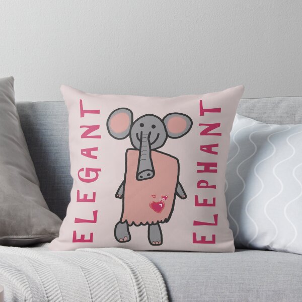 Item preview, Cartoon drawing of an elegant elephant with a felt-tip pen designed and sold by VitSArt.