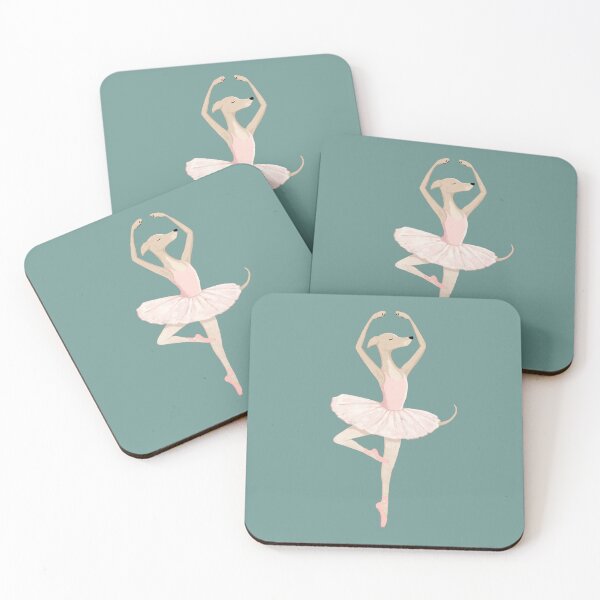 Item preview, Ballet Dancer Greyhound designed and sold by ellealsopaints.