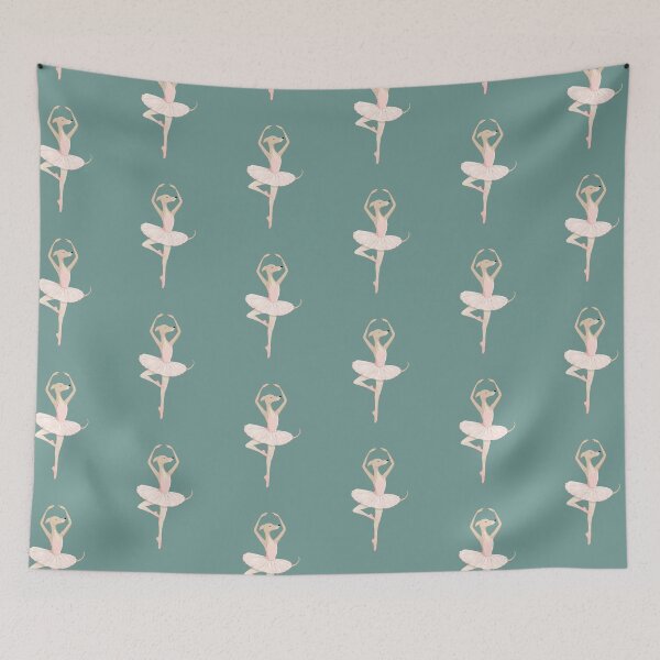 Item preview, Ballet Dancer Greyhound designed and sold by ellealsopaints.