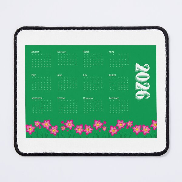 Item preview, 2026 Calendar Flowers designed and sold by Offset Corner.