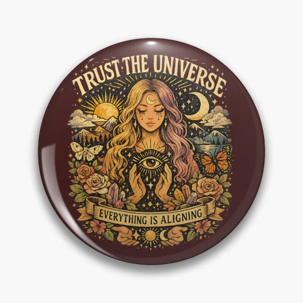 Item preview, Trust the Universe Everything Is Aligning | Manifestation Affirmation Art designed and sold by YASboutik.