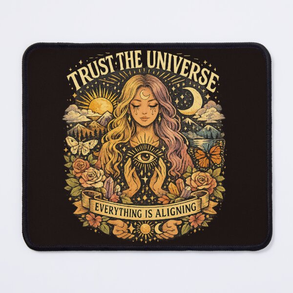 Item preview, Trust the Universe Everything Is Aligning | Manifestation Affirmation Art designed and sold by YASboutik.