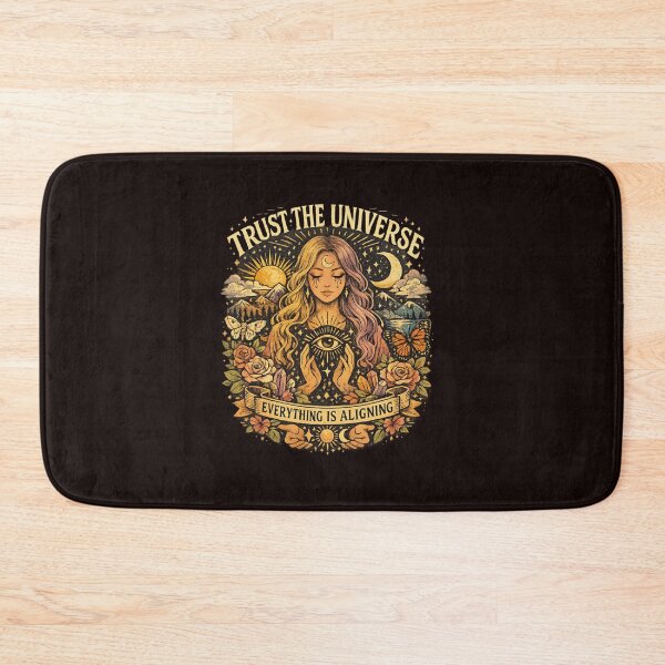Item preview, Trust the Universe Everything Is Aligning | Manifestation Affirmation Art designed and sold by YASboutik.