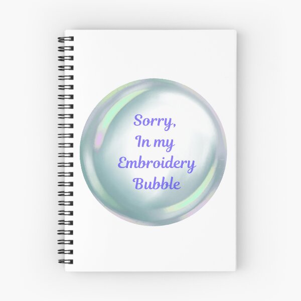 Item preview, Sorry, in my embroidery bubble designed and sold by serenebookworm.