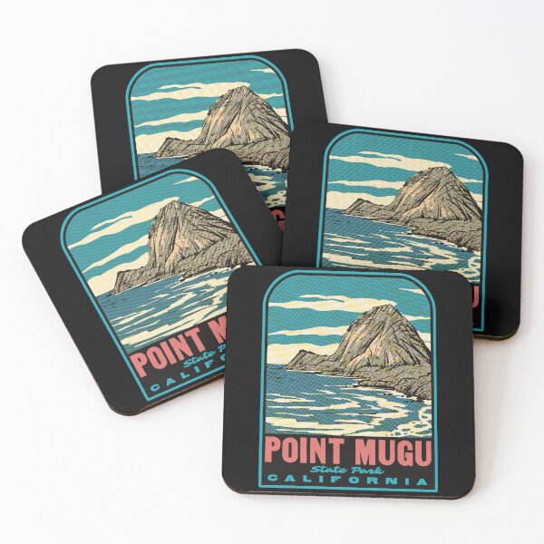 Item preview, Point Mugu State Park California Retro designed and sold by HalpinDesign.