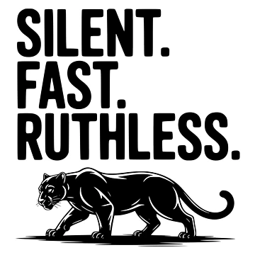Artwork thumbnail, Silent. Fast. Ruthless. by Frank Ring