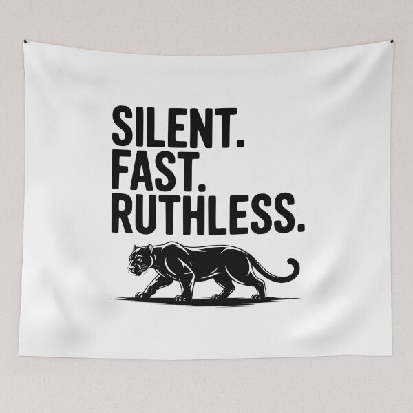 Item preview, Silent. Fast. Ruthless. designed and sold by Frank Ring.