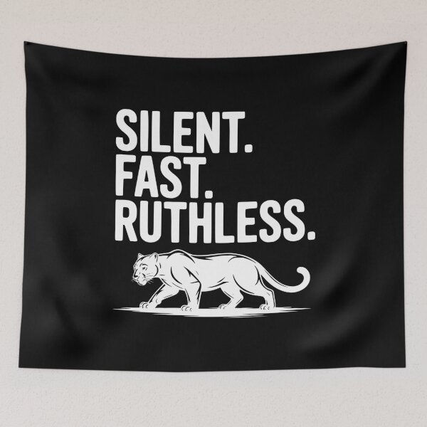 Item preview, Silent. Fast. Ruthless. designed and sold by Frank Ring.