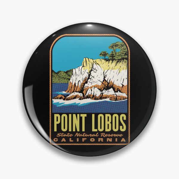 Item preview, Point Lobos State Natural Reserve California Retro designed and sold by HalpinDesign.