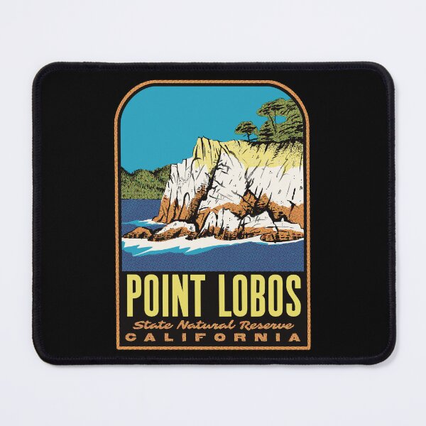 Item preview, Point Lobos State Natural Reserve California Retro designed and sold by HalpinDesign.