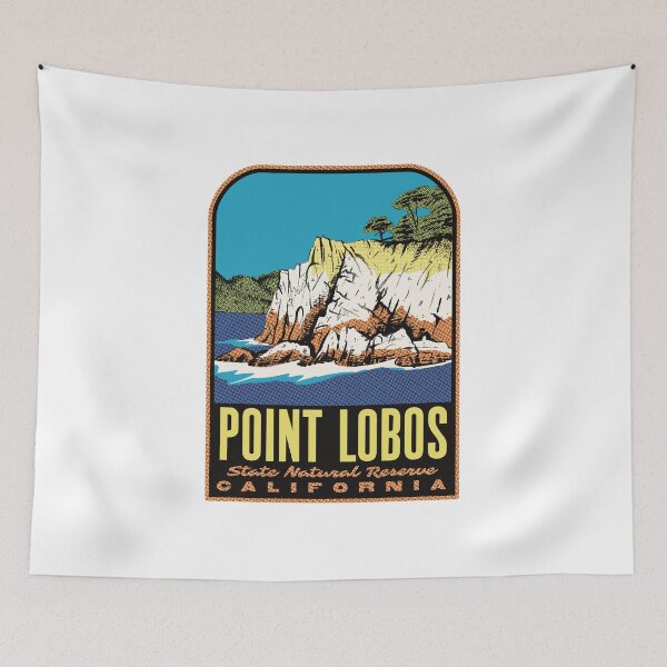 Item preview, Point Lobos State Natural Reserve California Retro designed and sold by HalpinDesign.