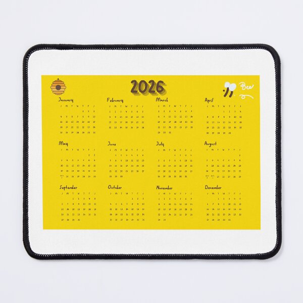 Item preview, Calendar 2026 Bee designed and sold by Offset Corner.