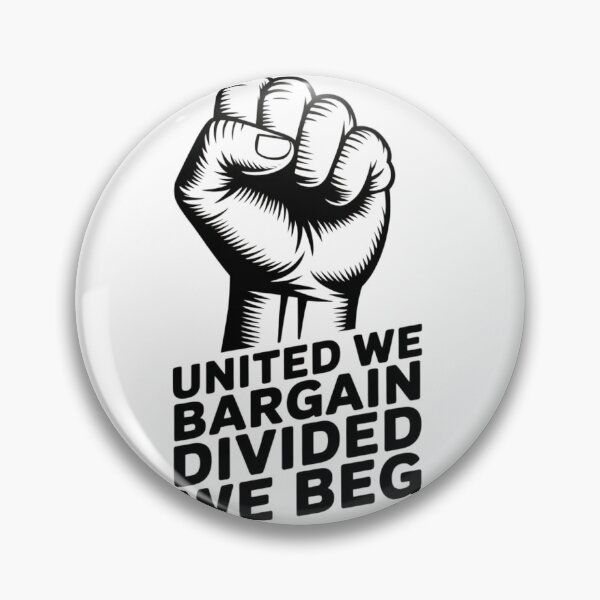 Item preview, United We Bargain Divided We Beg designed and sold by ZIZZO 22.