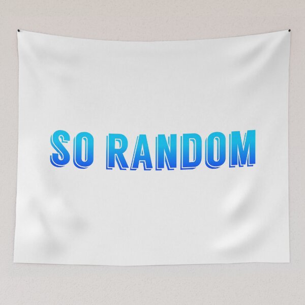 Item preview, So Random, Pop Out Blue designed and sold by Memes N Lore .