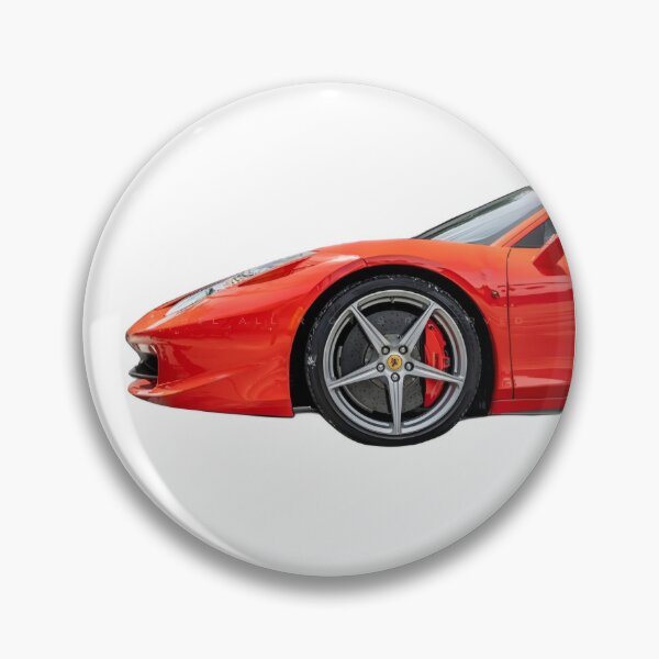Item preview, Red Sports Car – Front Wheel Close-Up, High-Gloss Auto Art designed and sold by Artuer69.
