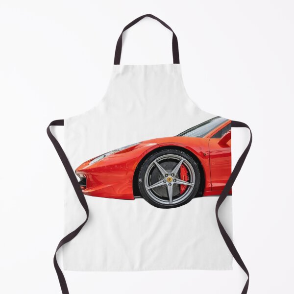 Item preview, Red Sports Car – Front Wheel Close-Up, High-Gloss Auto Art designed and sold by Artuer69.