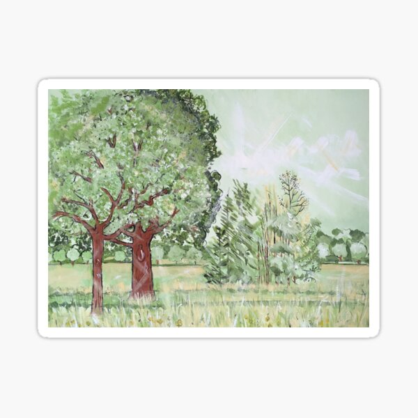 Green And Pleasant Land Sticker