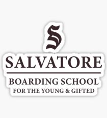 Salvatore Boarding School - TVD/Originals/Legacies Sticker