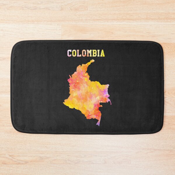 Item preview, Colombia Map Watercolor - Artistic Vibrant Colombian Pride designed and sold by mashmosh.