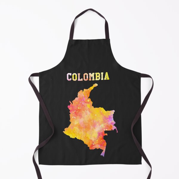 Item preview, Colombia Map Watercolor - Artistic Vibrant Colombian Pride designed and sold by mashmosh.