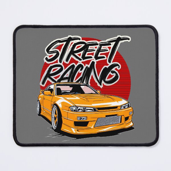 Item preview, JDM Street Racing Drift Car - Nissan Silvia S14 Illustration designed and sold by Aegy2024.