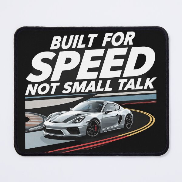 Item preview, Built for Speed, Not Small Talk – Minimal Car Humor Design designed and sold by gavinroyal.