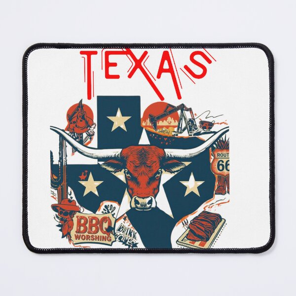 Item preview, Texas State of Mind Western, bull's horns designed and sold by UrbanPunch.