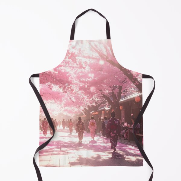 Item preview, Sakura Dreams – Traditional Japanese Street designed and sold by Schoenenwald - Illustrations Uniques et Originales.
