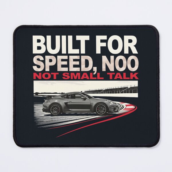 Item preview, Built for Speed, Not Small Talk – Minimal Car Humor Design designed and sold by gavinroyal.