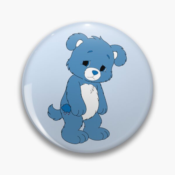Item preview, Grumpy Buddy- Blue Caring Buddy  designed and sold by DesgnsxGifts.