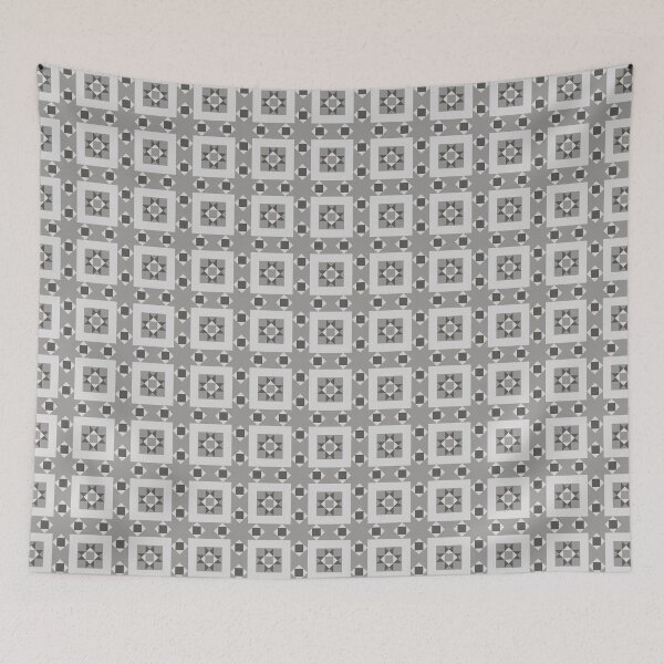 Item preview, Geometric Pattern: Kendal: Slate designed and sold by Red Wolf.