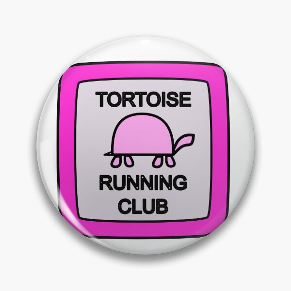 Item preview, Tortoise Running Club (Pink) designed and sold by calibrown.