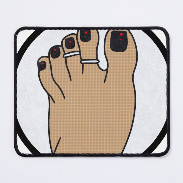Item preview, Red Toes designed and sold by SolefulStickers.