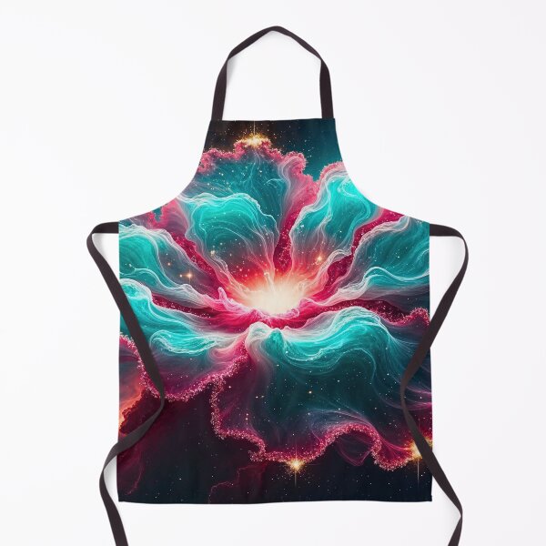Item preview, Nebula Floral Burst | Red & Teal Cosmic Flower | The Ouroborean Semi-Galactic Botanical Garden designed and sold by TheOuroborean.