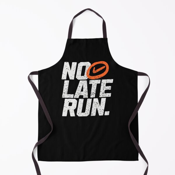 Item preview, No Late Run – Discipline & Running Motivation Quote designed and sold by Axivra.