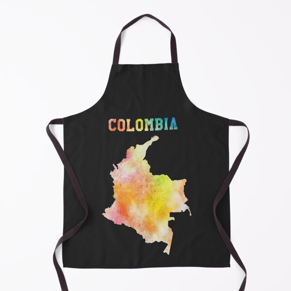 Item preview, Colombia Map Watercolor Artistic Pride designed and sold by mashmosh.
