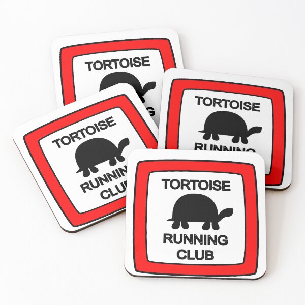Item preview, Tortoise Running Club (Red and Black) designed and sold by calibrown.