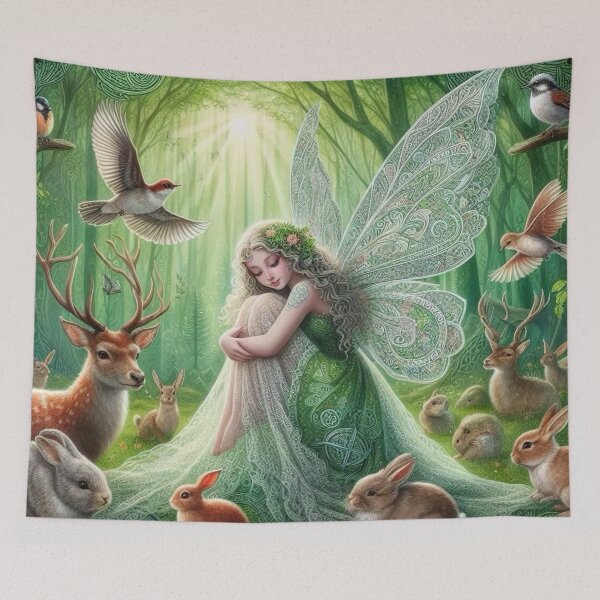 Item preview, The Quiet Woods designed and sold by TinCatOutPost.