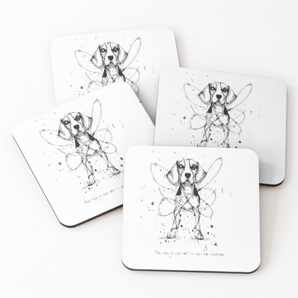 Item preview, Unleashed Lines: Expressive Dog Art designed and sold by Pekilot.