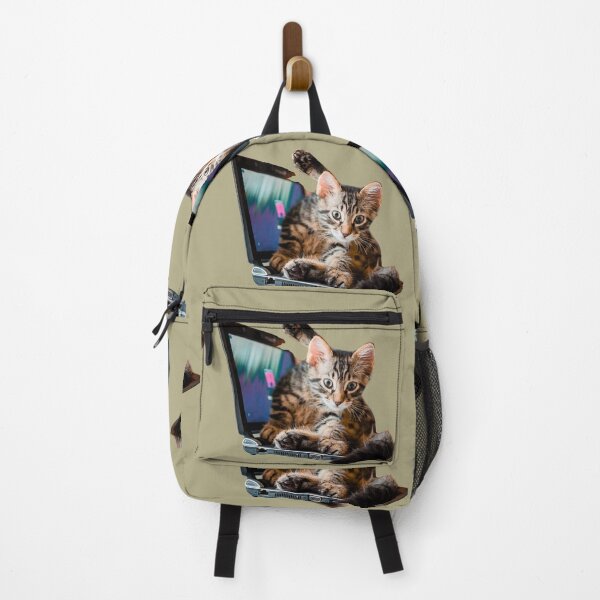 Item preview, Tech Support Cat - Funny Kitten on Laptop designed and sold by Great Sun.
