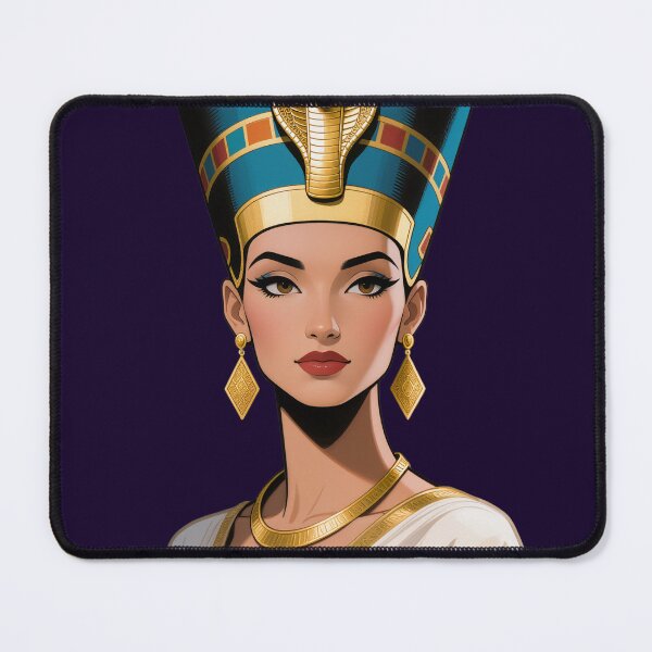 Item preview, Modern Nefertiti – Elegant Golden Queen Portrait 1 designed and sold by AnadAA.