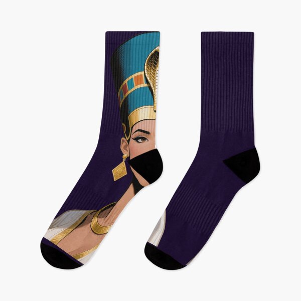 Item preview, Modern Nefertiti – Elegant Golden Queen Portrait 1 designed and sold by AnadAA.