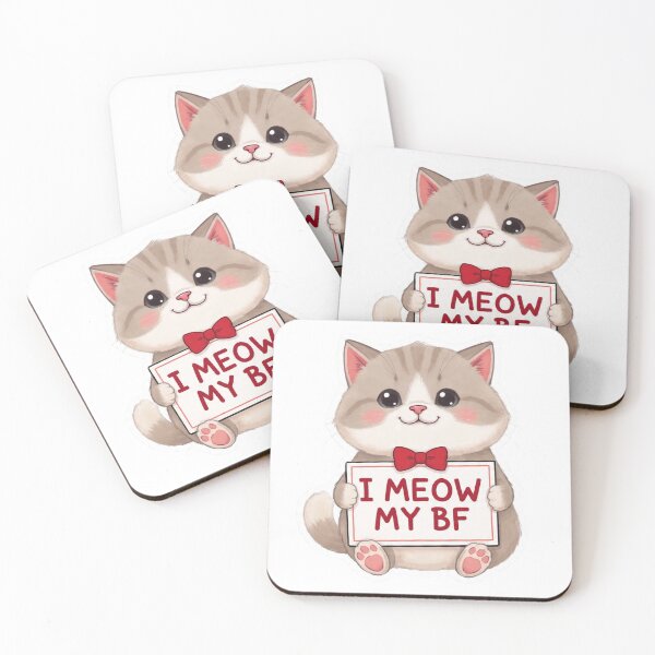 Item preview, Cute Funny Valentine Cat Quote Celebration Design designed and sold by PluffyPanda.