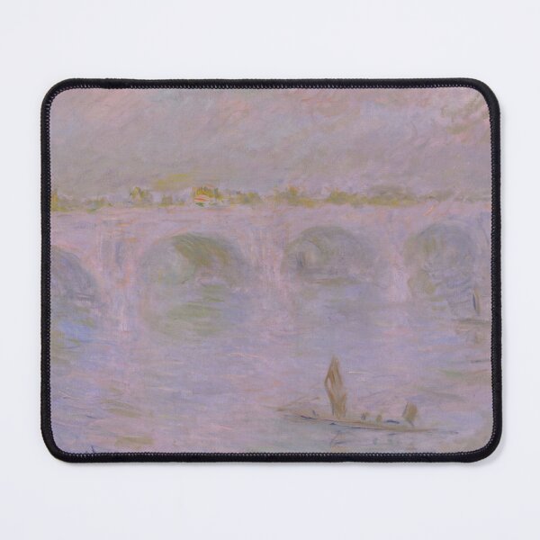 Item preview, Waterloo Bridge in London by Claude Monet: Dreamy Impressionist River Scene designed and sold by artofuniverse.